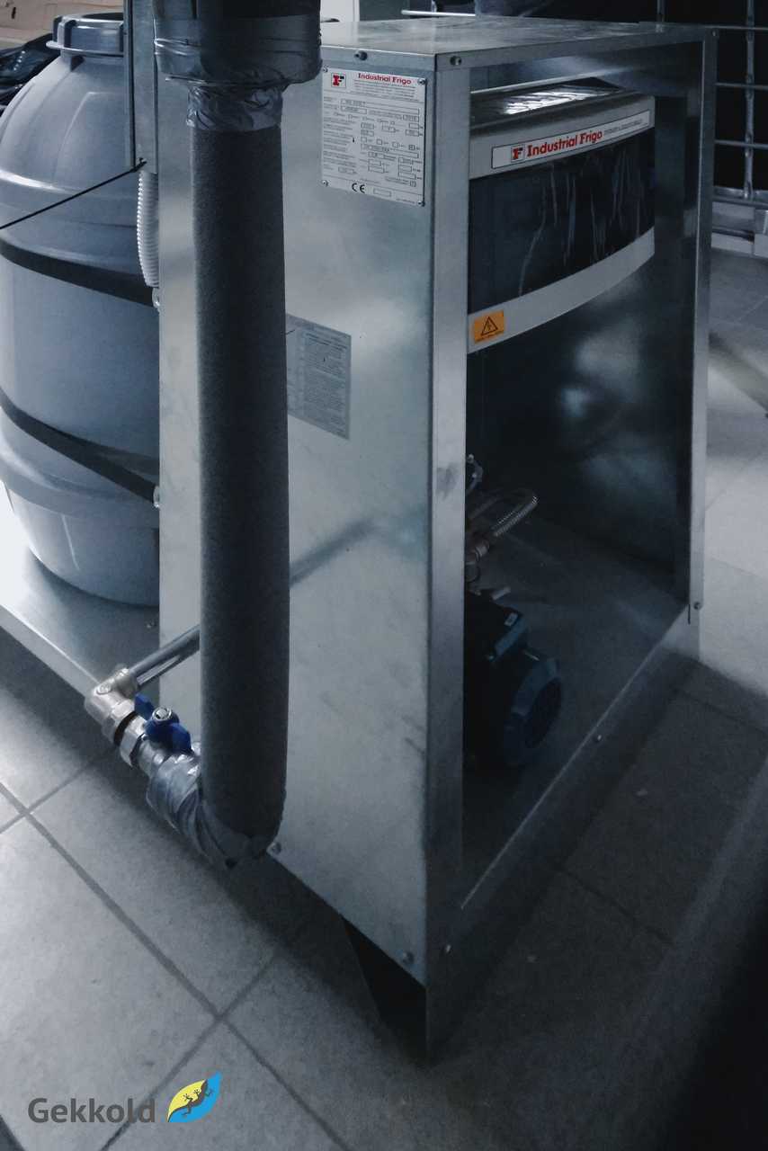 Герофарм-Био. Спроектирована, поставлена и смонтирована система охлаждения технологического оборудования по выпуску лекарственных средств